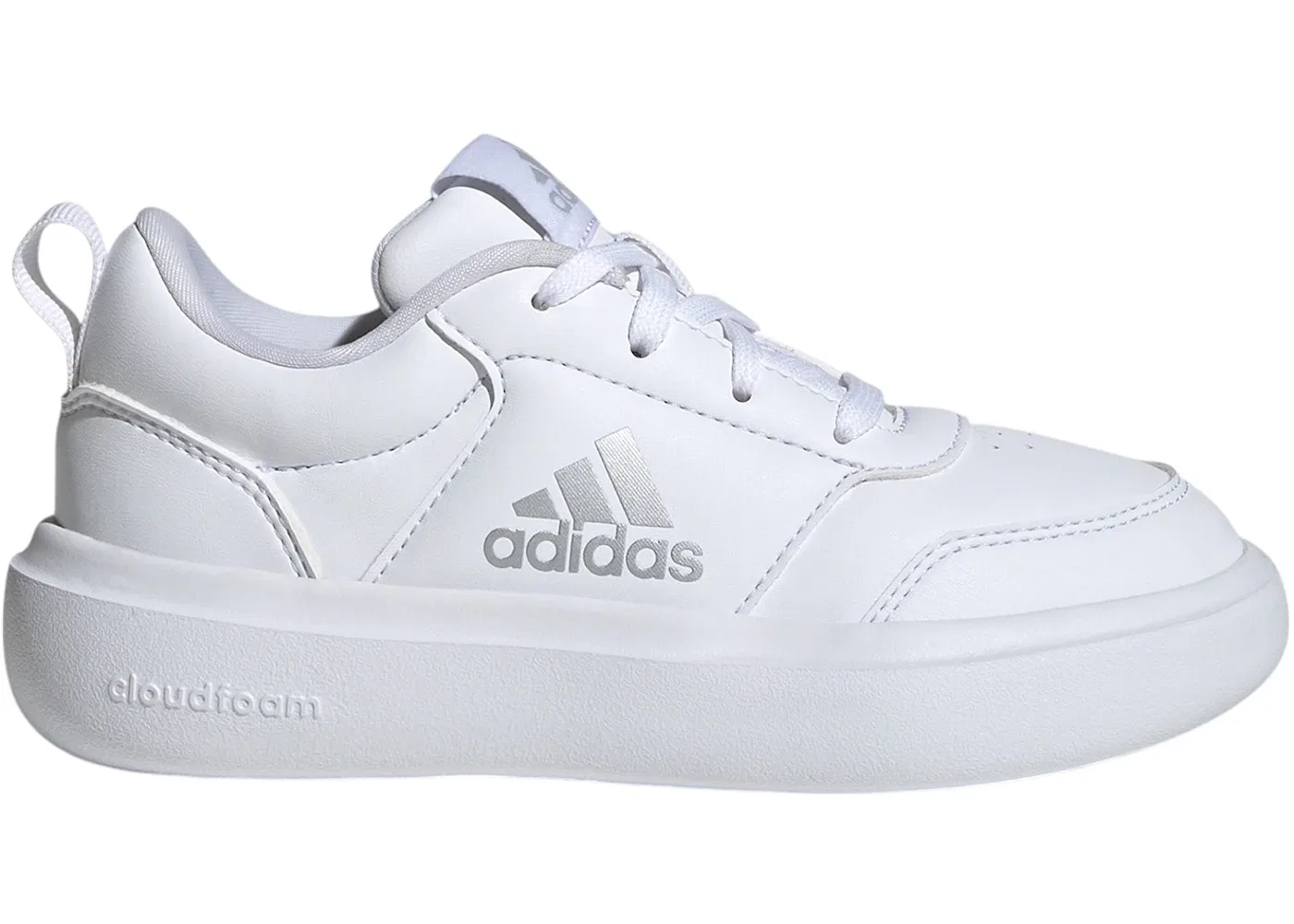 Детские кроссовки Lifestyle Park Street Adidas, Cloud White/Silver Metallic/Cloud White