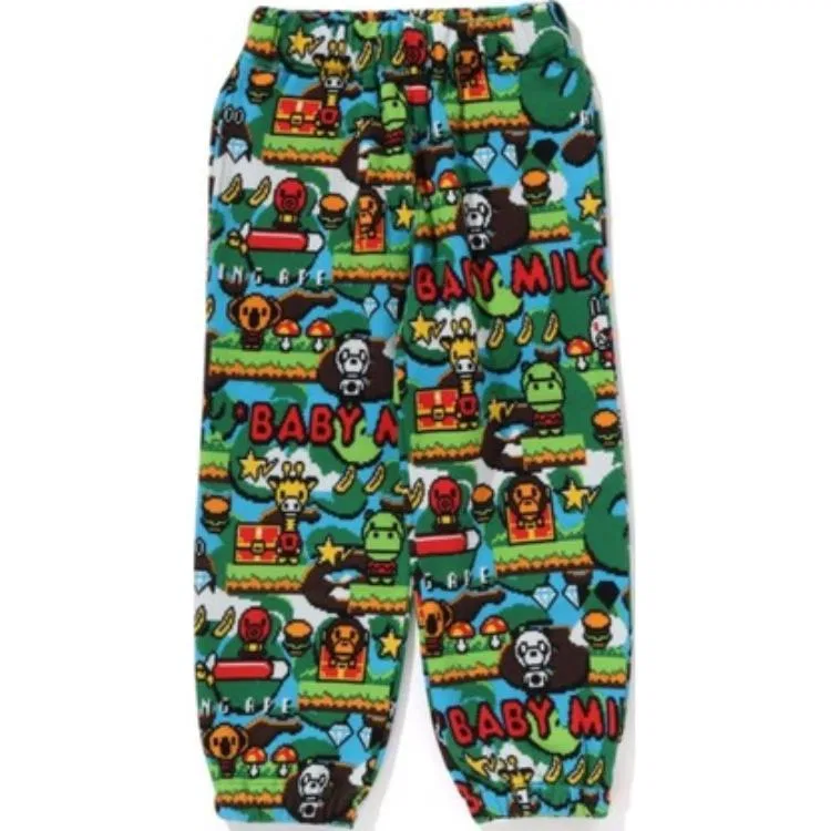 Детские спортивные штаны из трикотажа Multicolor A BATHING APE