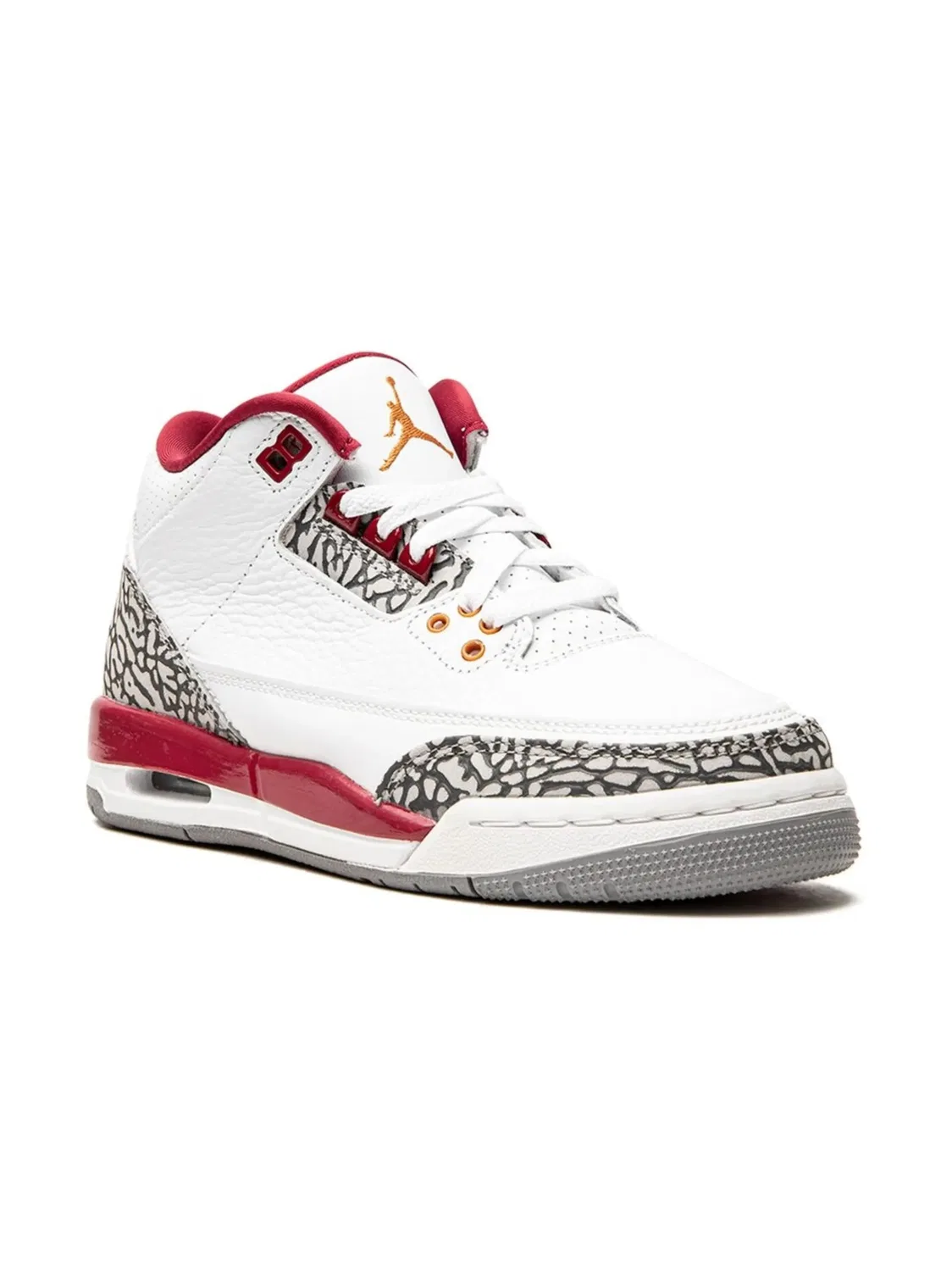 Кроссовки Air Jordan 3 "Кардинал", белый