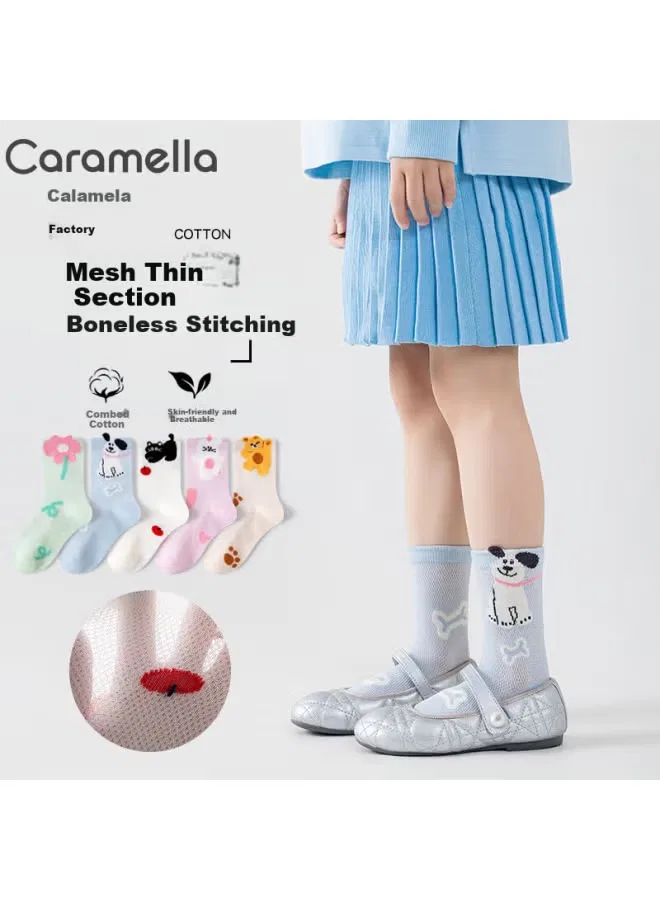 Носки детские с принтом 5 пар Caramella