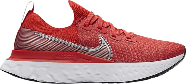 Кроссовки Nike Wmns React Infinity Run Flyknit 'Chile Red', красный - фото