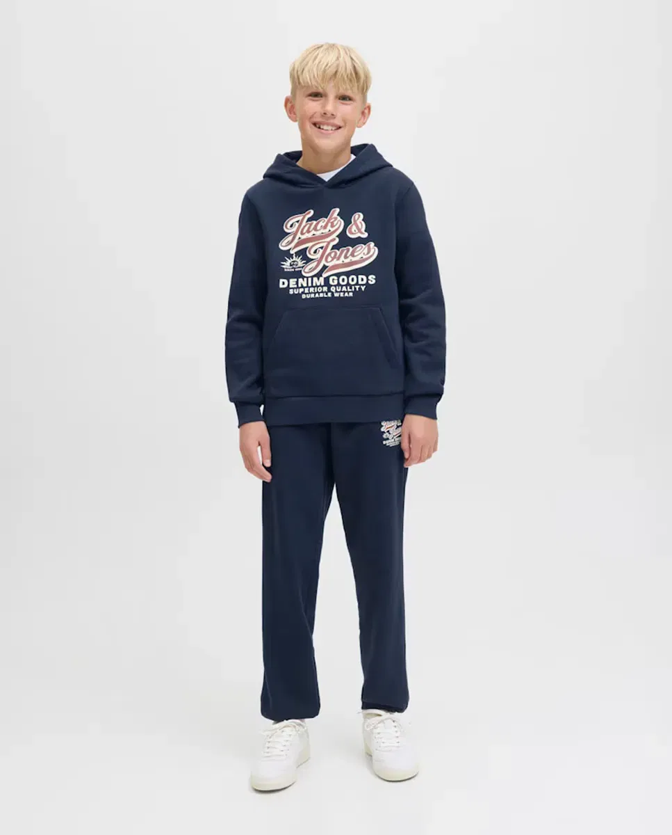 Детские спортивные штаны для мальчиков с эластичным поясом Jack & Jones, Azul Marino