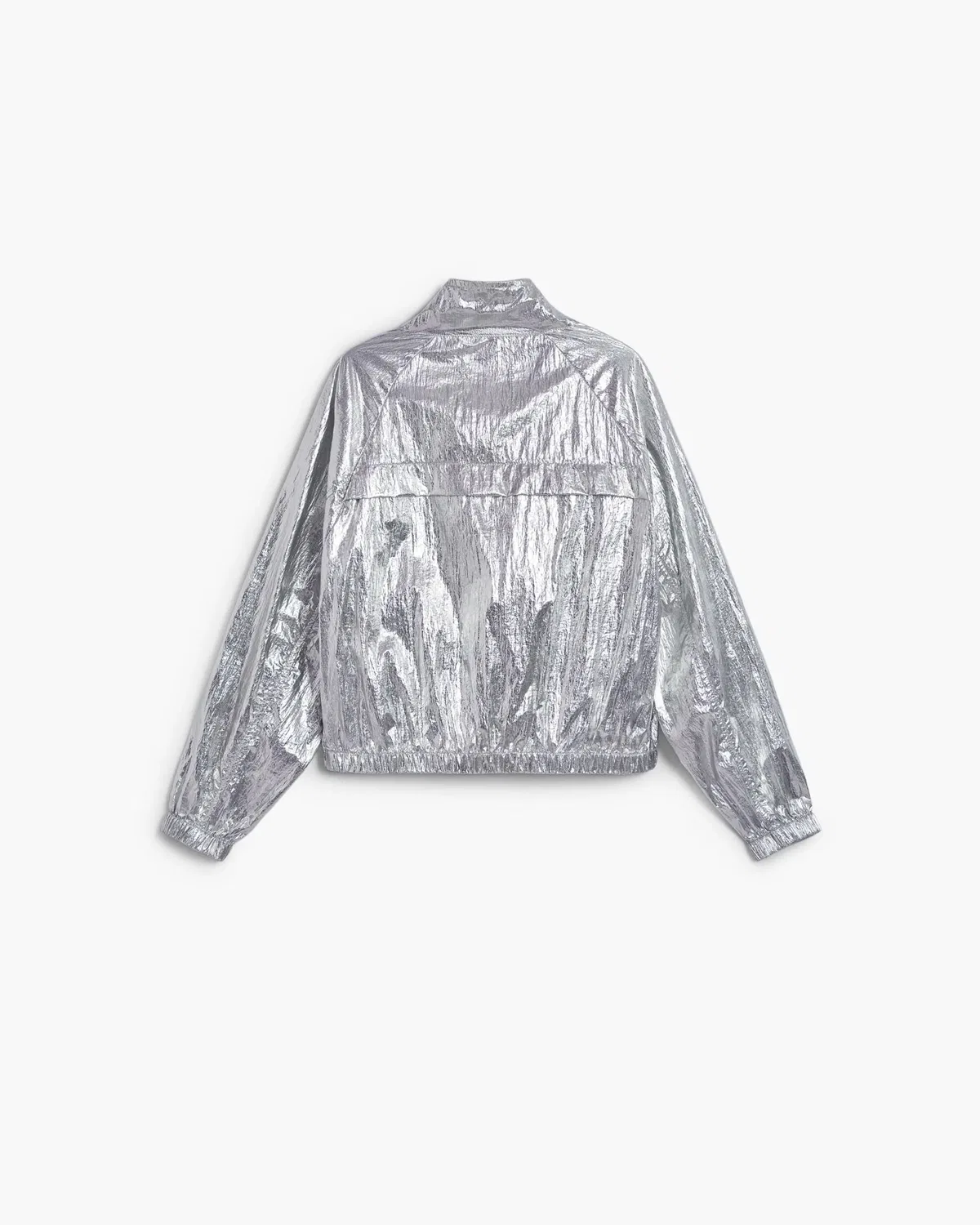 Детская куртка-дождевик для девочек с принтом Desigual, Plata — фото 2