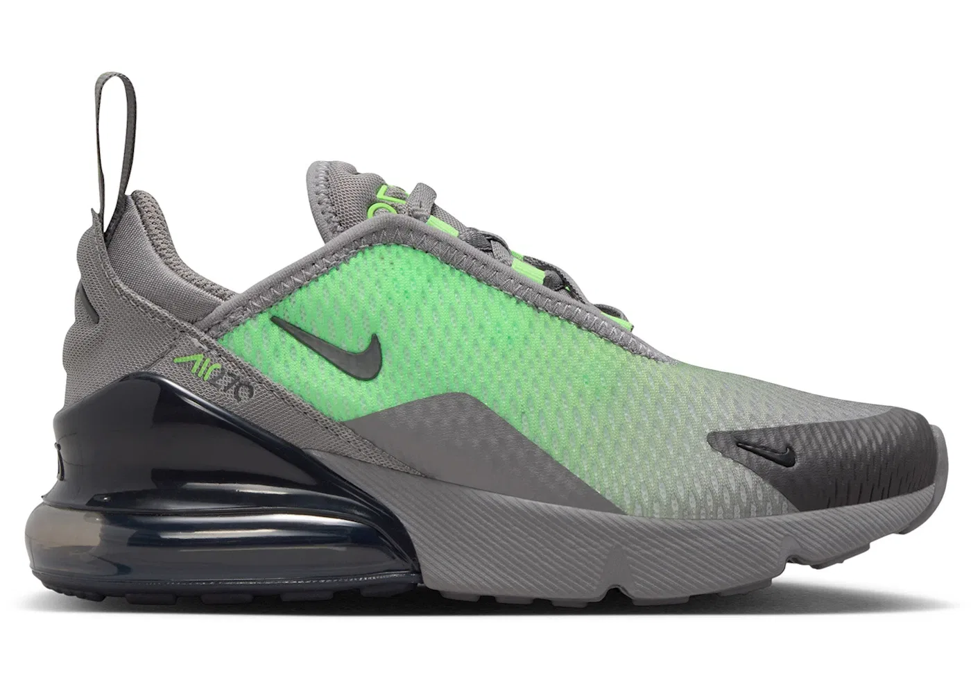 Детские кроссовки Nike Air Max 270, Pencil Point/Lime Blast/Anthracite