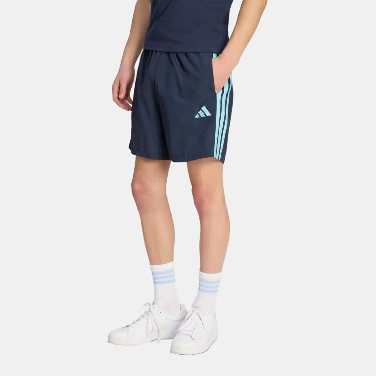 Мужские шорты с принтом 3 Stripes Chelsea adidas, Azul Marino