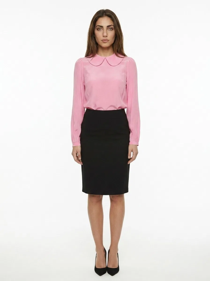 Женская футболка с коротким рукавом Pink Elastane T-Shirt Dolce & Gabbana, Pink