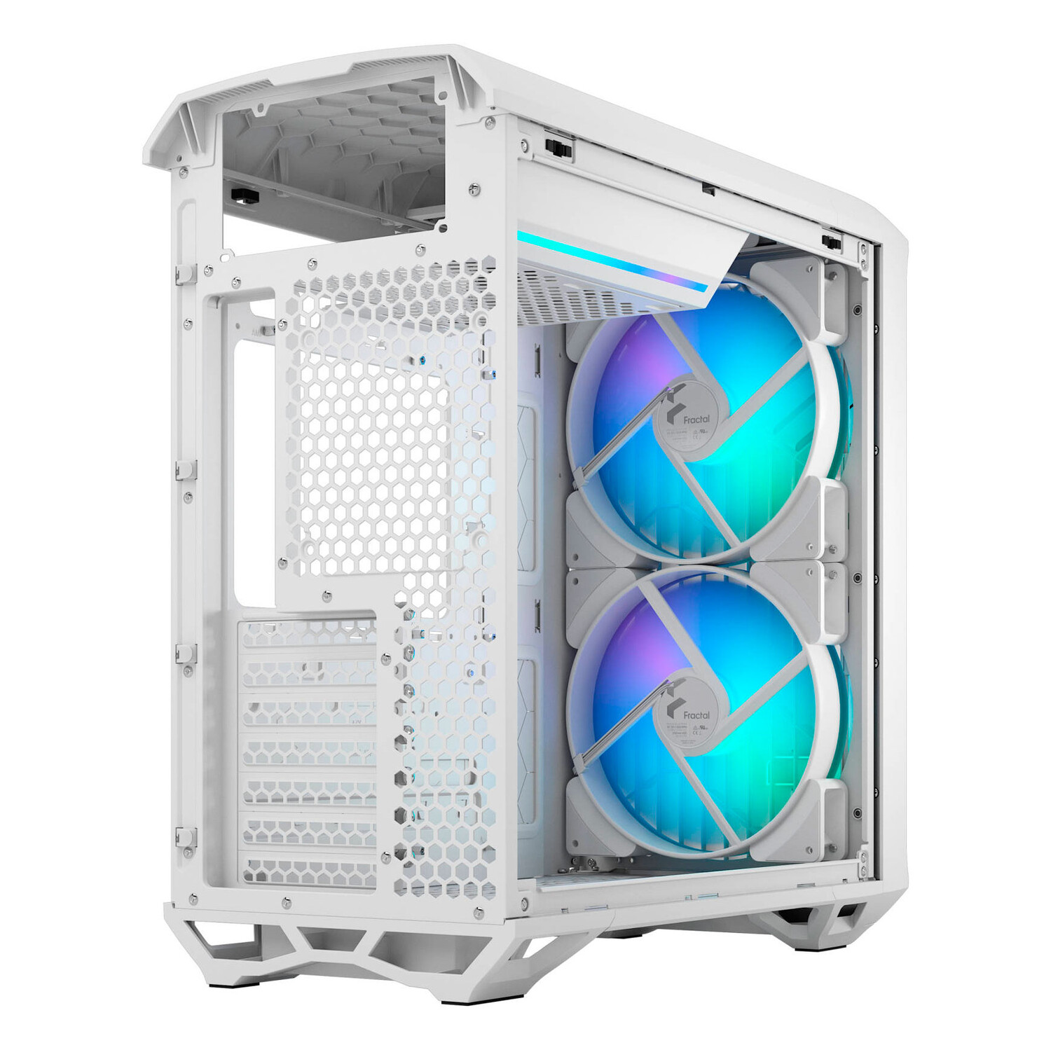 Корпус Fractal Design Torrent, RGB, Mid Tower, белый — фото 3