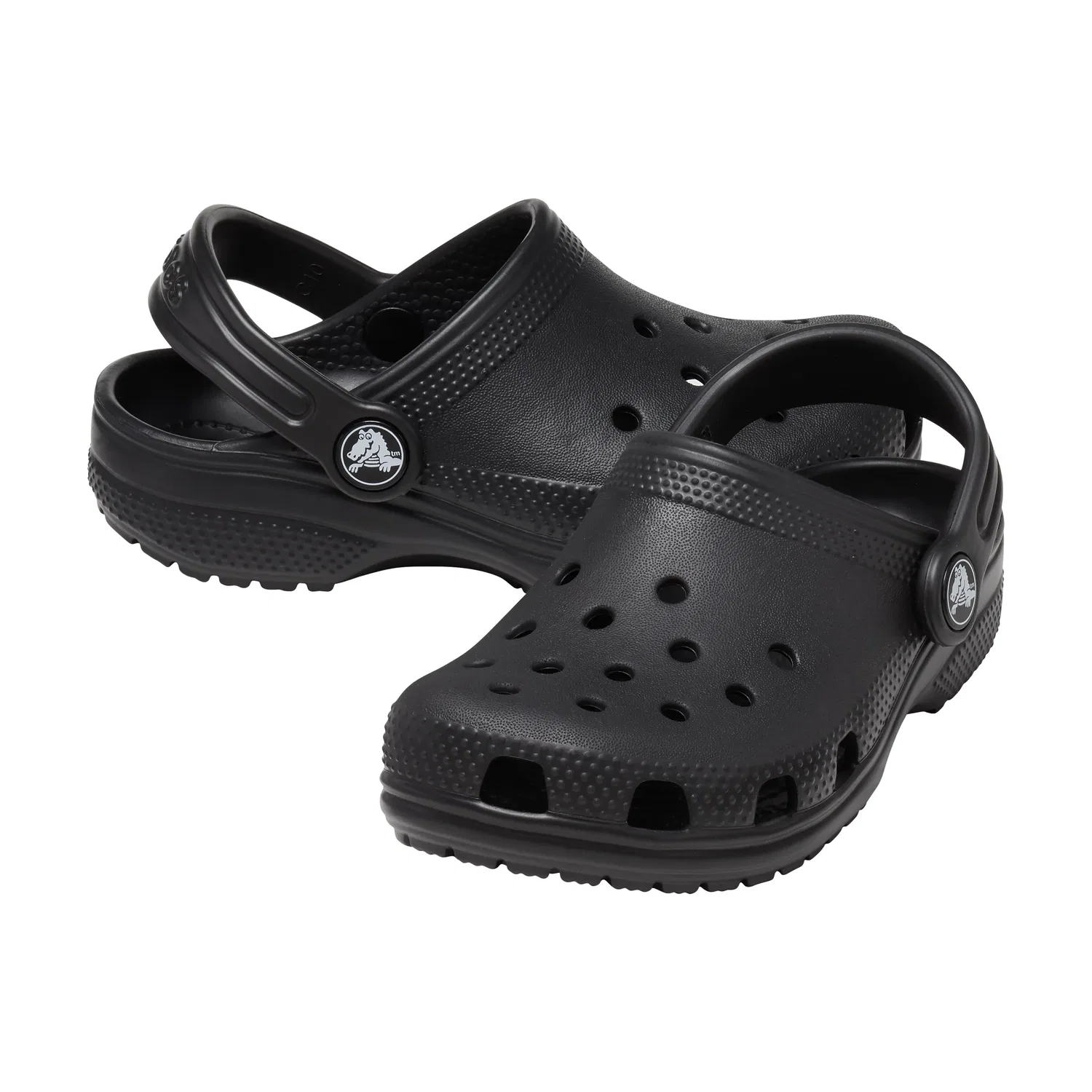 Сабо детские Classic Clog T Crocs, черный — фото 2