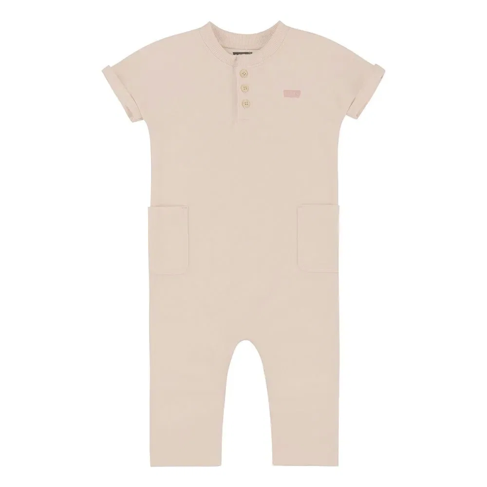 Детский комбинезон с коротким рукавом Henley Levi's, Beige