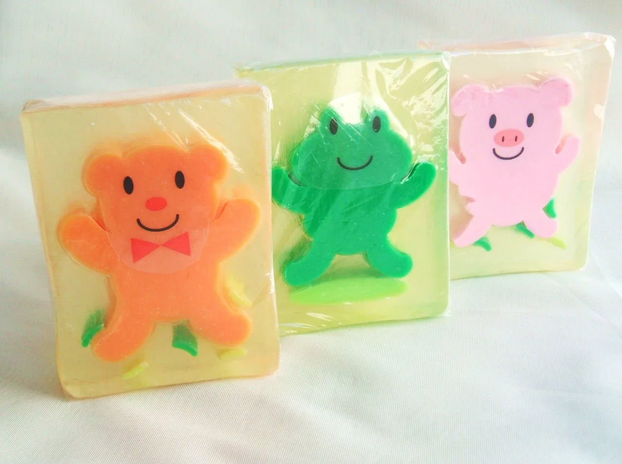Глицериновое мыло Three Animals, 3 шт Gifts And Beads