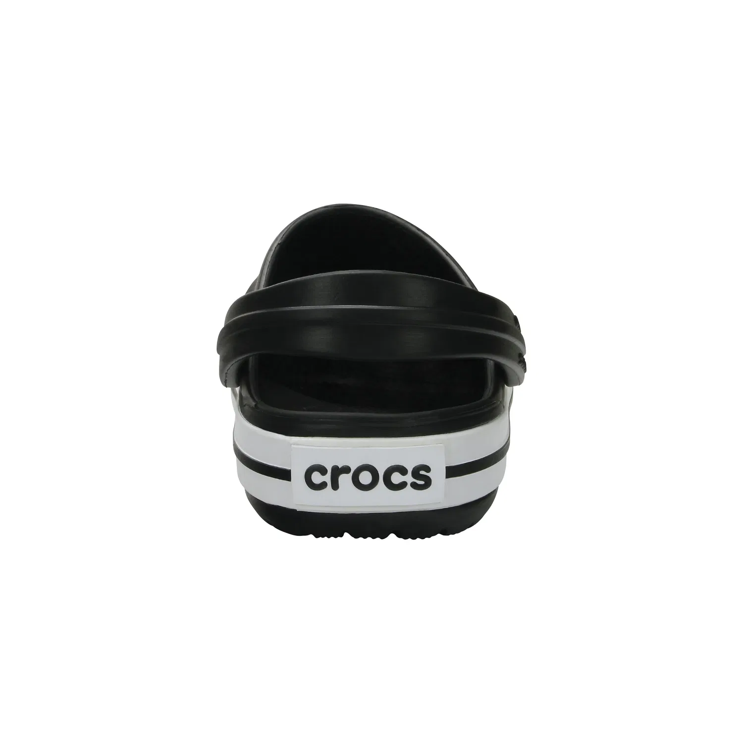 Кроксы детские без задника Crocband Clob Crocs, черный — фото 3