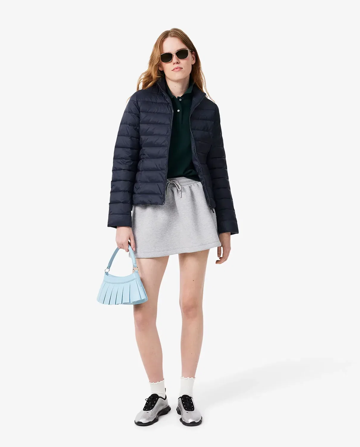 Куртка Lacoste Azul Marino, классическая, темно-синяя — фото 4