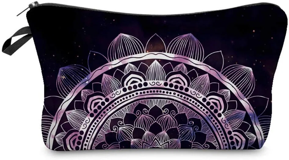 Косметичка с 3D-мандала-принтом, Polyester, 42 г Generisch