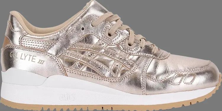 

Кроссовки wmns gel lyte 3 'champagne' Asics, золото, Желтый;серый, Кроссовки wmns gel lyte 3 'champagne' Asics, золото