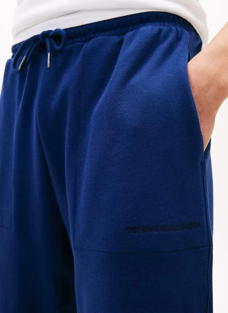 Джоггеры с кулиской Essential Tommy Hilfiger, темно-синий — фото 3