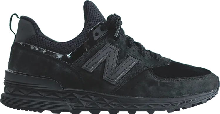 

Кроссовки New Balance Ronnie Fieg x Dover Street Market x 574 Sport 'Triple Black', черный