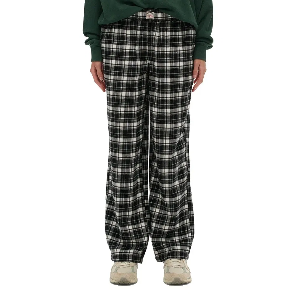 Женские брюки прямого кроя Check Elastic Superdry, Black