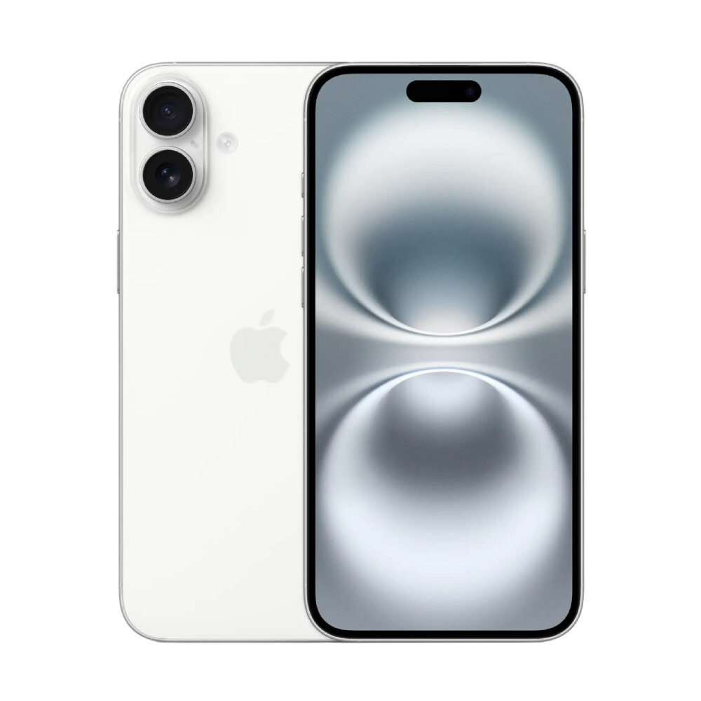 

Смартфон Apple iPhone 16 Plus, 128 ГБ, (Dual eSIM), White, Белый, Смартфон Apple iPhone 16 Plus, 128 ГБ, (Dual eSIM), White