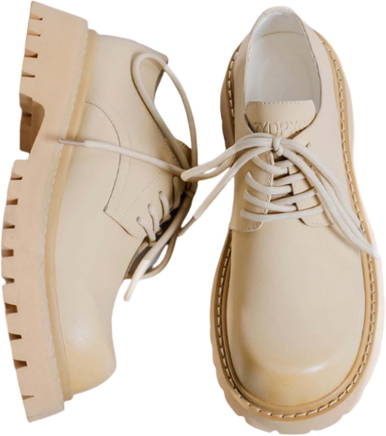 

Мужские дерби с толстой подошвой, модные с шнуровкой, платформой для увеличения роста, для работы, конференций, свадеб, в униформе, кожаные оксфорды Generic, белый