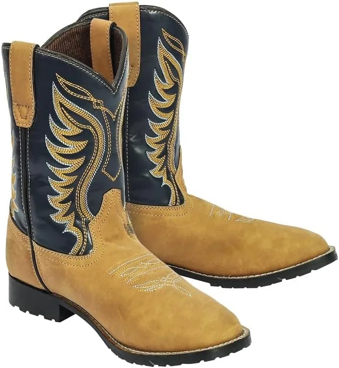 Детские кожаные ботинки TuffRider Western Leather Boots, Tan