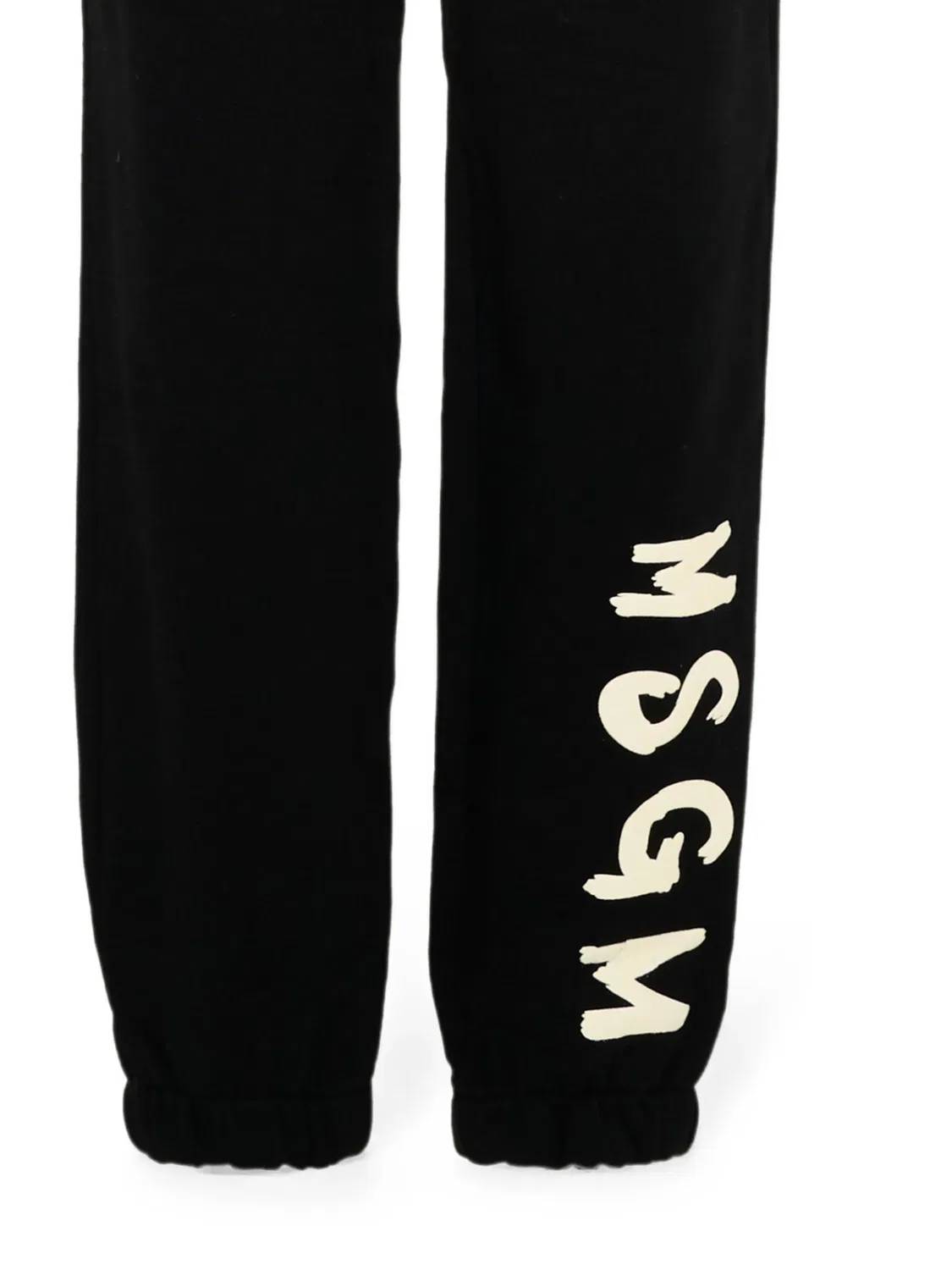 Детские спортивные штаны черные MSGM, черный — фото 2