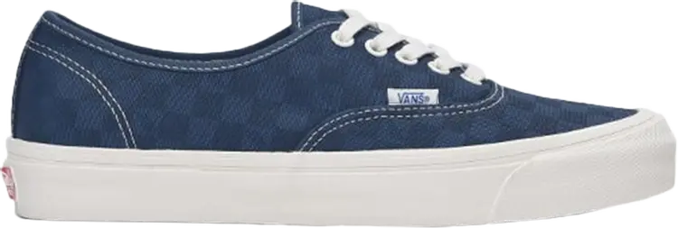 

Кеды Vans Authentic LX Tonal Checkerboard, синий