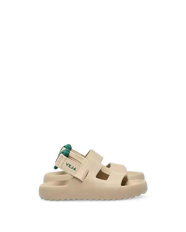 Детские сандалии для девочек с ремешками Mini Etna Lite Veja, Almond