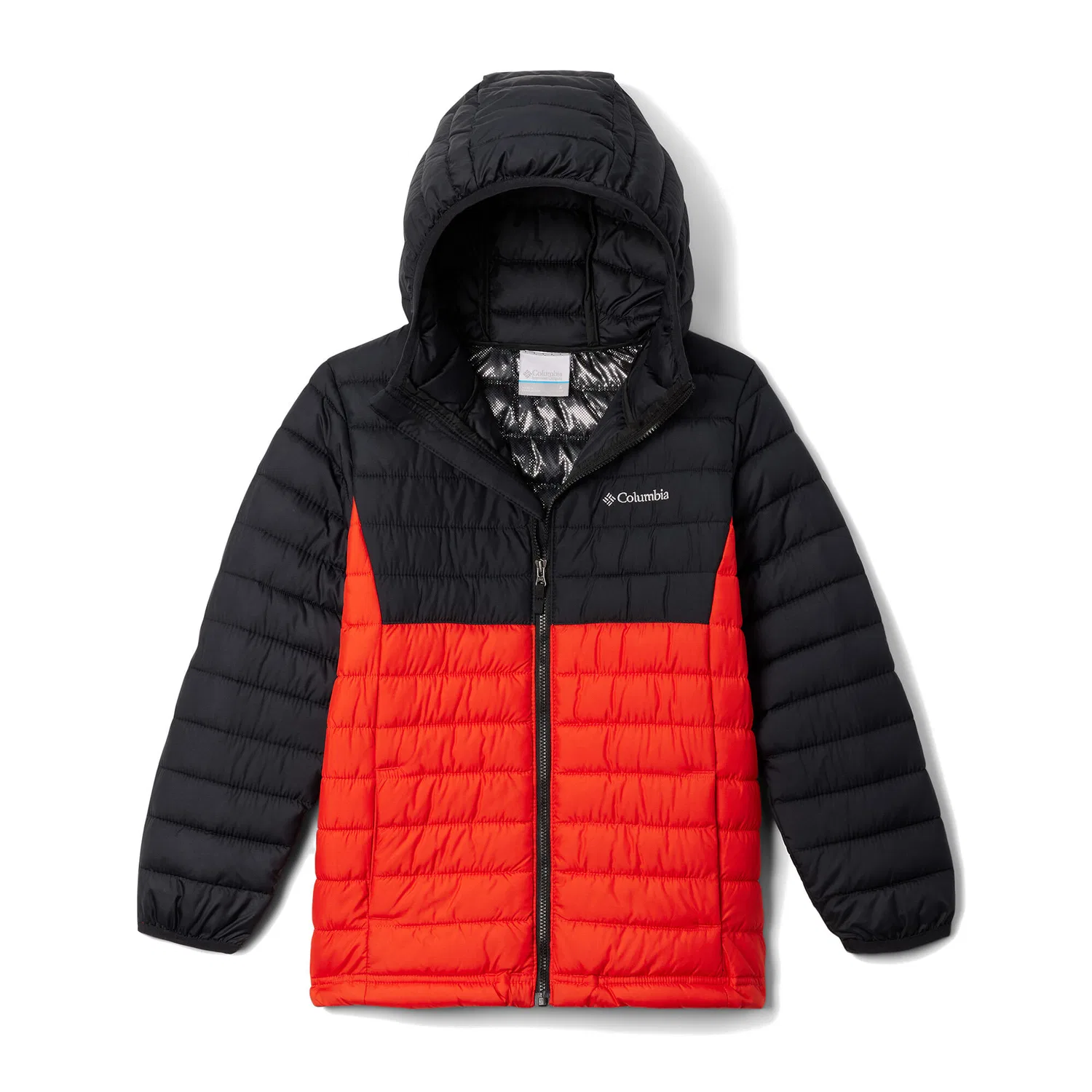 Детская куртка с капюшоном Powder Lite II Hooded Columbia, Red