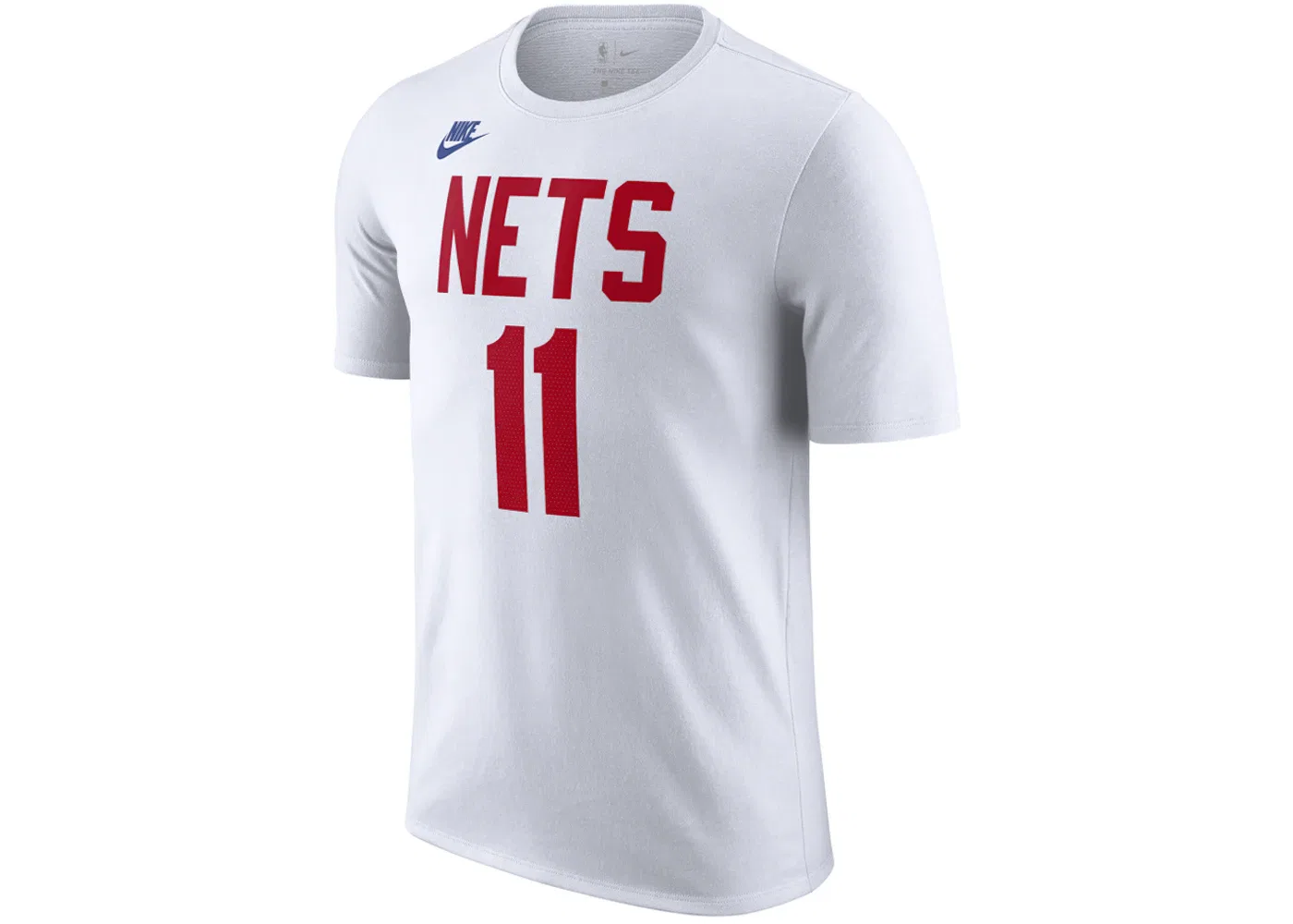 Мужская футболка с принтом Nike NBA Brooklyn Nets Kyrie Irving, White/Red