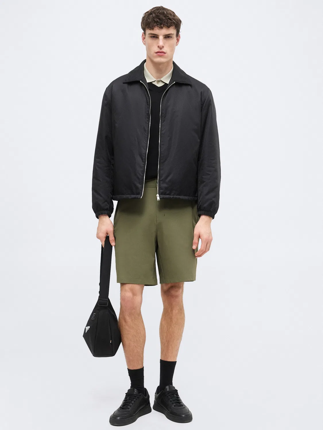 Шорты Boss Regular Pants Spirit70, зеленый — фото 4