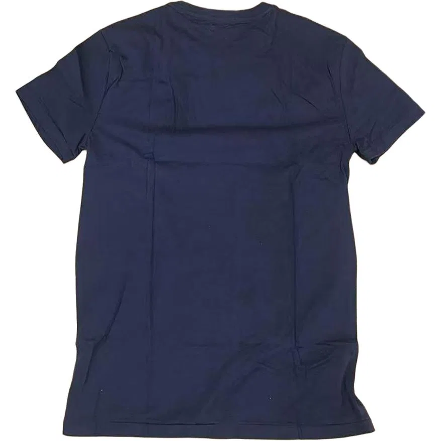 Мужская футболка с принтом Polo Bear Marine Blue Crew Neck Moderate Straight Fit Polo Ralph Lauren, Marine Blue — фото 3