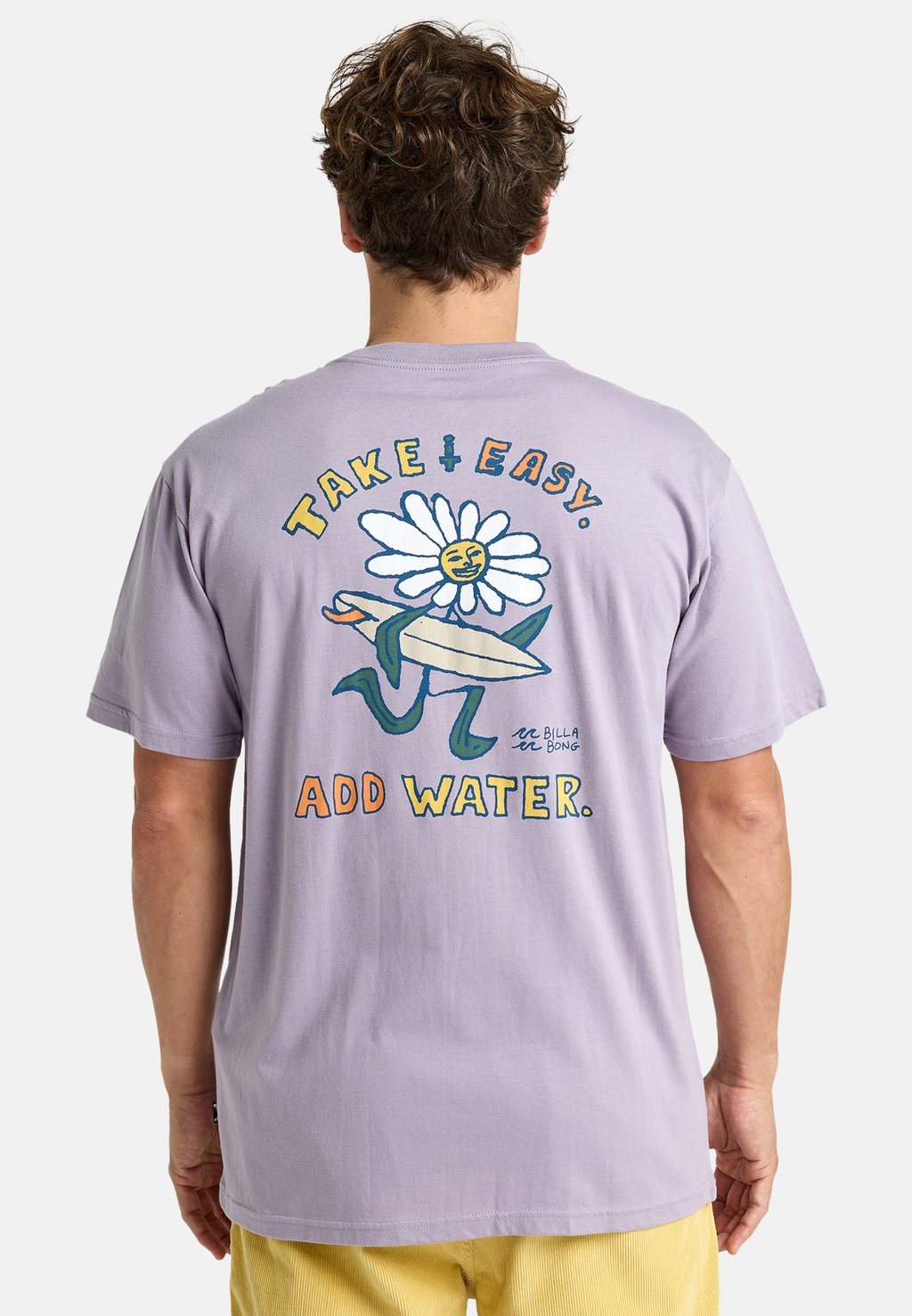 

Футболка с принтом ADD WATER - SCREEN TEE Billabong, фиолетовый