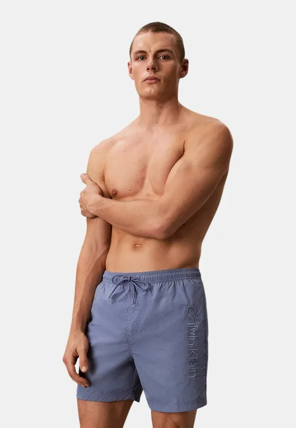 Плавки, размер M, затягивающийся шнурок, цвет 44J Calvin Klein, синий
