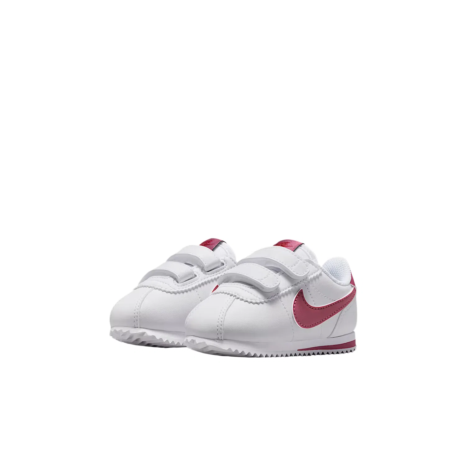 Детские кроссовки с низким верхом Cortez Nike, White/Team Red/Beetroot — фото 4