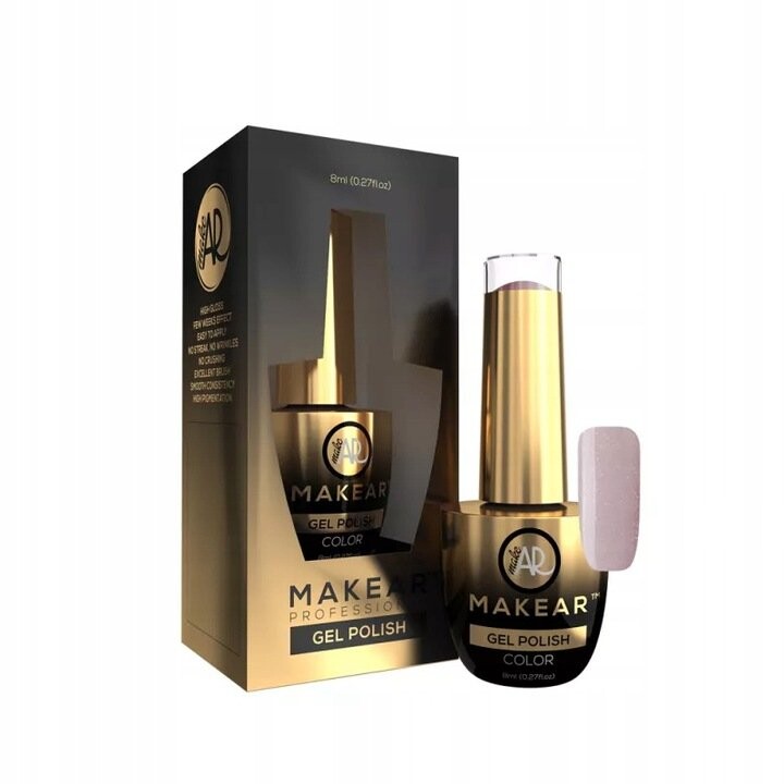 

Maker, Гибридный лак для ногтей, S35 Ding Bling, 8 мл MAKEAR