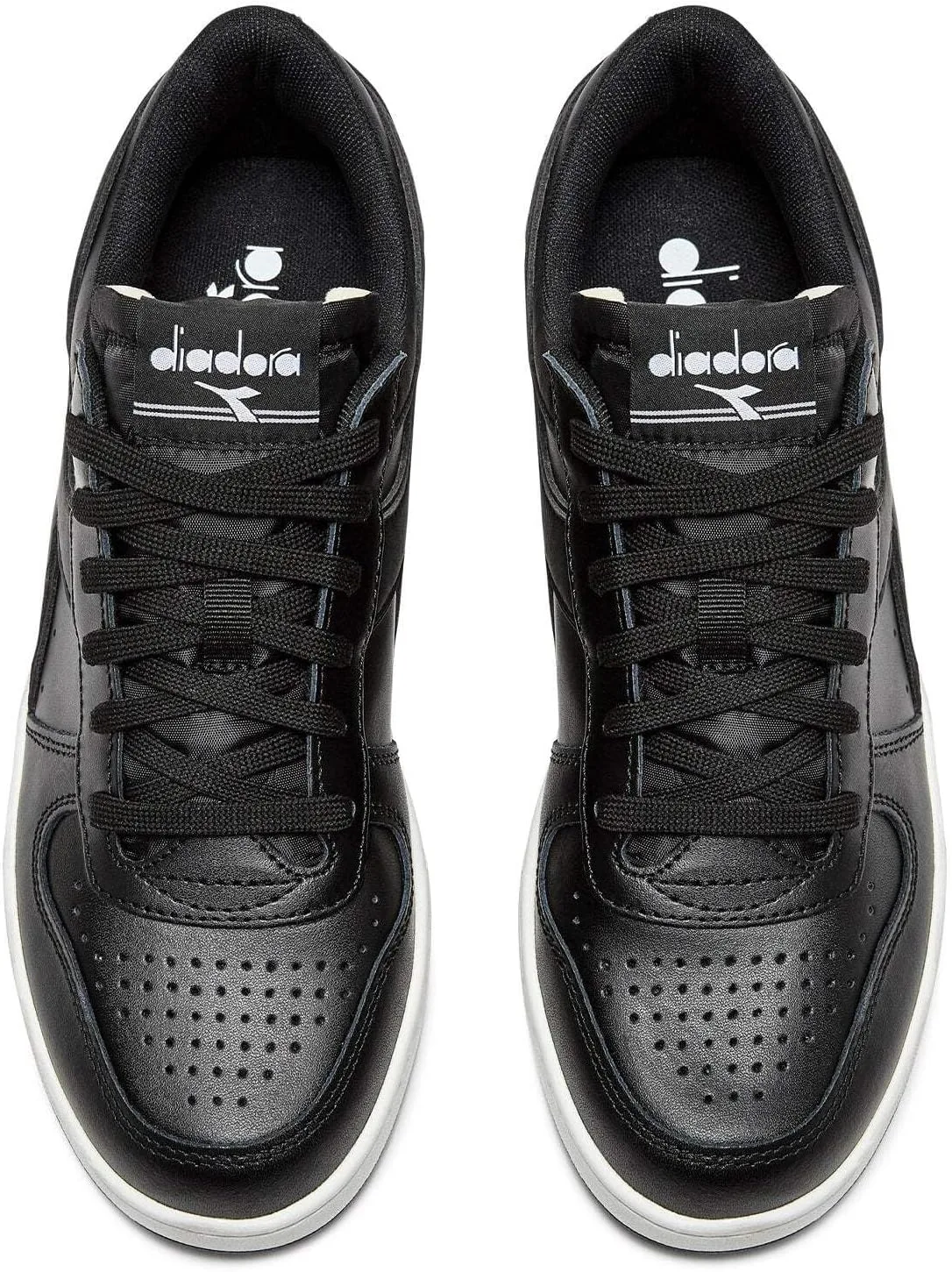 Кроссовки Diadora Unisex Magic Basketball Low Icon, черный — фото 3