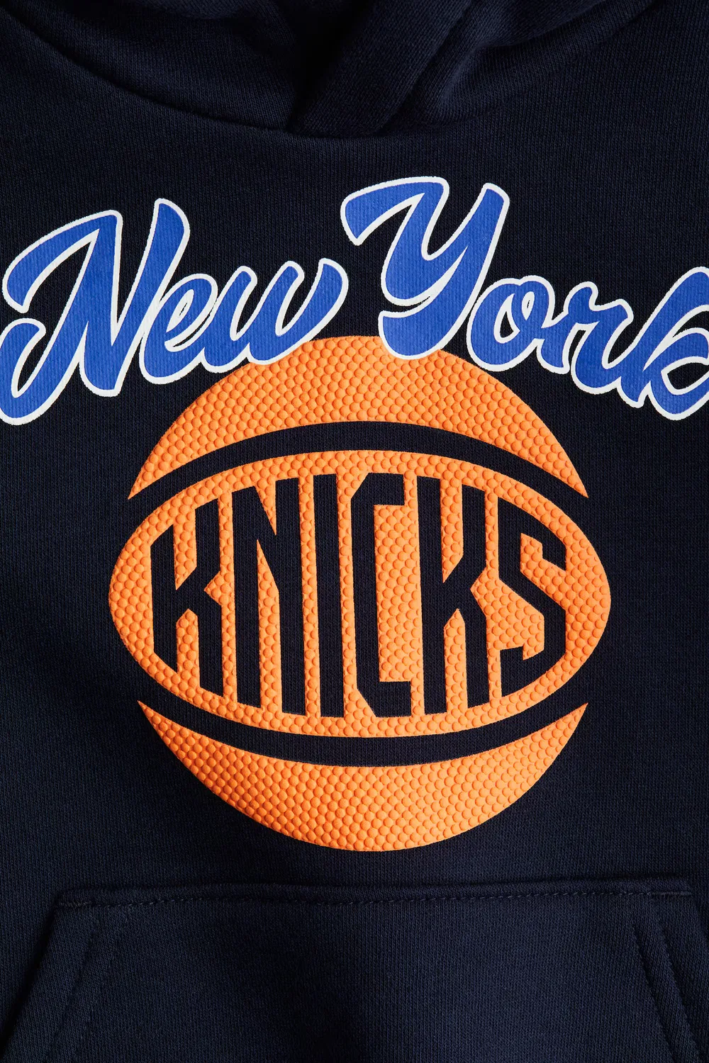 Худи с принтом H&M, Marineblau/New York Knicks — фото 2