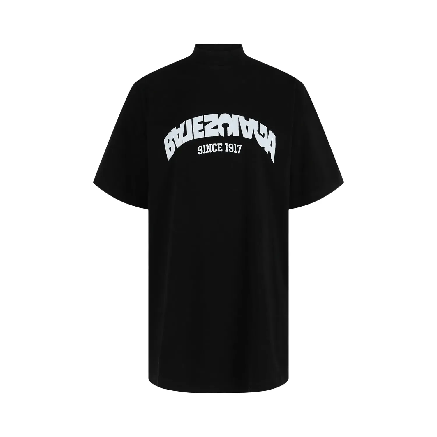Футболка Balenciaga Backflip Oversized, черный