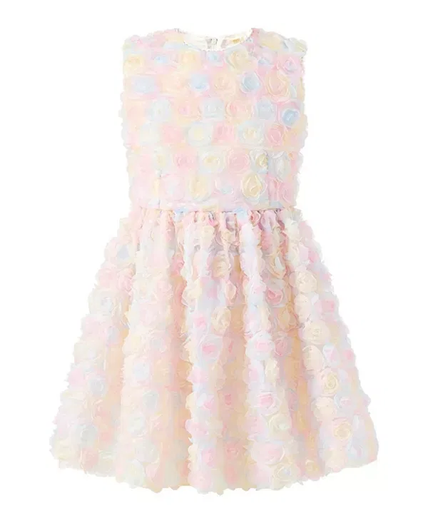 Детское платье для девочек с принтом Violette Tulle Marlo Kids, мультиколор