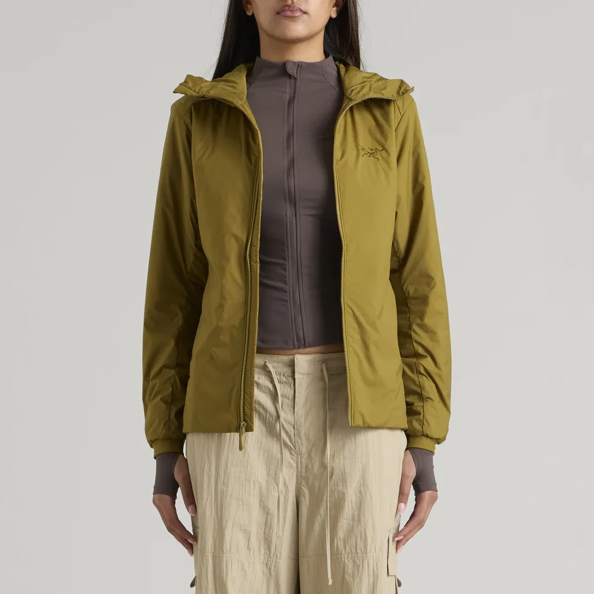 Женская куртка Atom Hoody Arcteryx, Bracken — фото 2