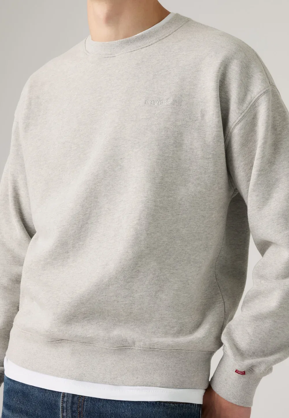 Оригинальная толстовка Levi'S, Light Gray Bros — фото 4