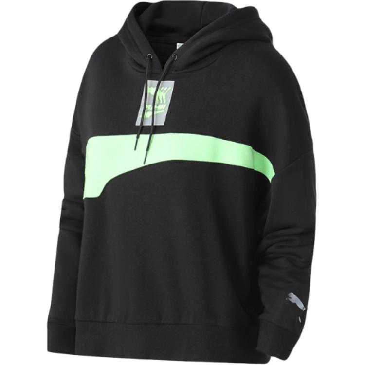 

Puma Женская толстовка с капюшоном, черная, средней толщины