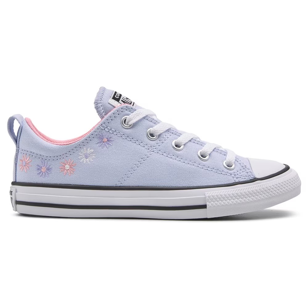 Детские кеды chuck taylor all star madison low sneaker little kid Converse, blueberry ice/floral — фото 2