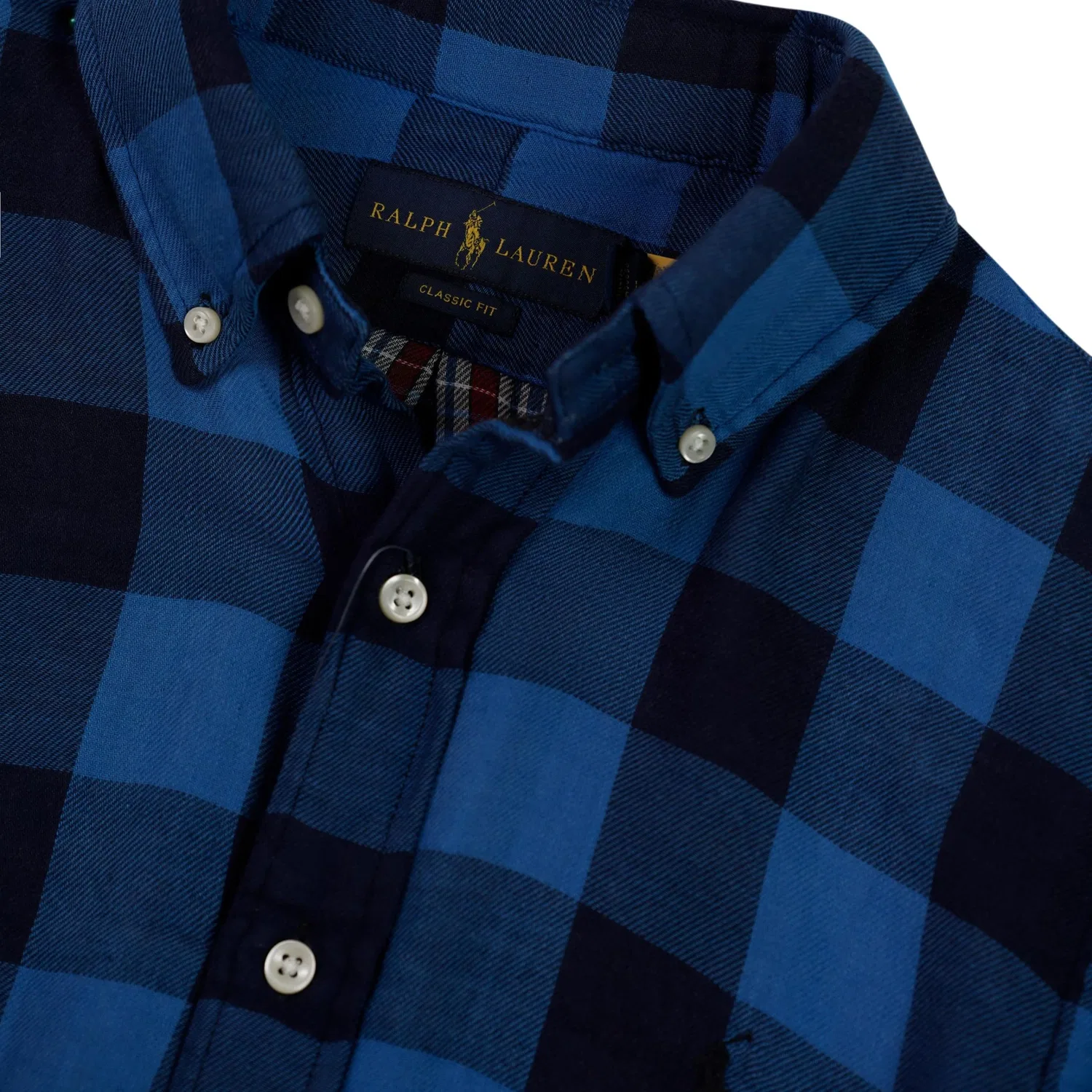 Рубашка Classic Version мужская Polo Ralph Lauren, Blue — фото 4