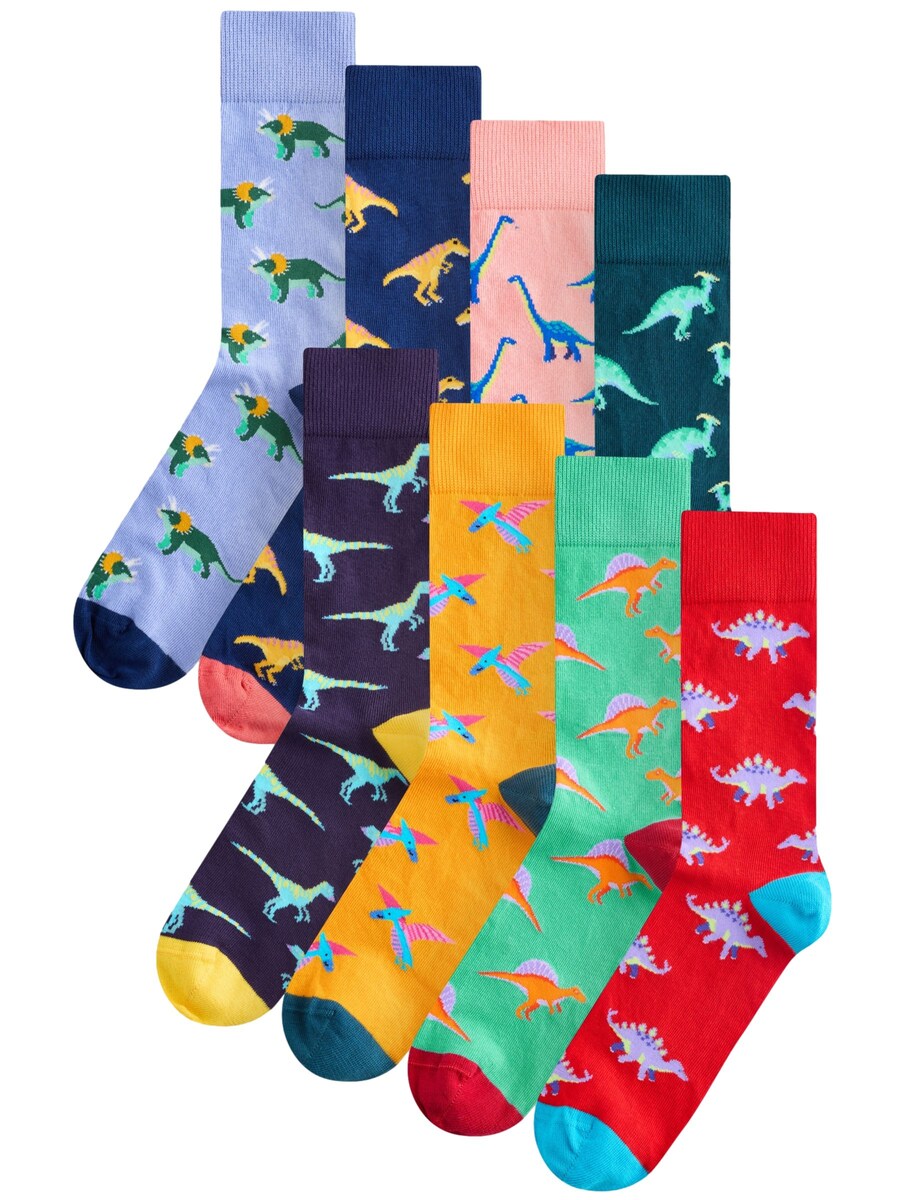 

Носки Next, цвет Navy/Turquoise/Light blue/Dark green/Dark purple/Orange/Rose/Red