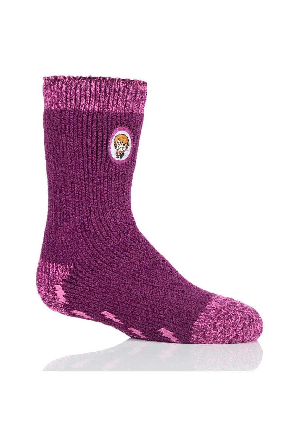 

1 пара термоносков Гарри Поттера с ручками SOCKSHOP Heat Holders, розовый
