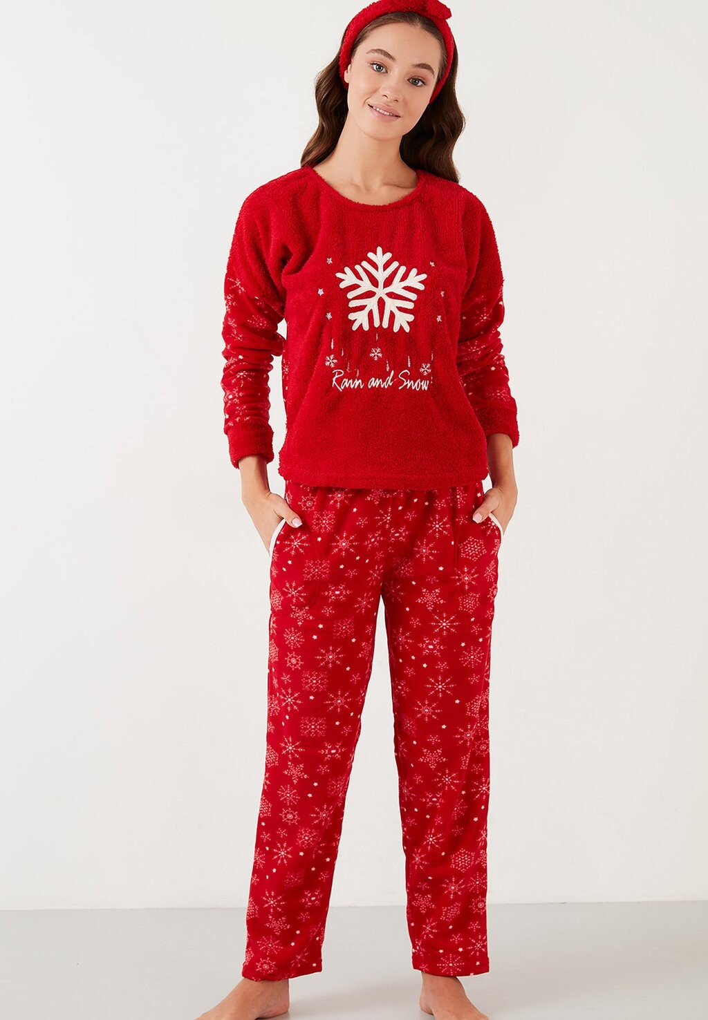 

Пижамный комплект REGULAR FIT LELA, красный
