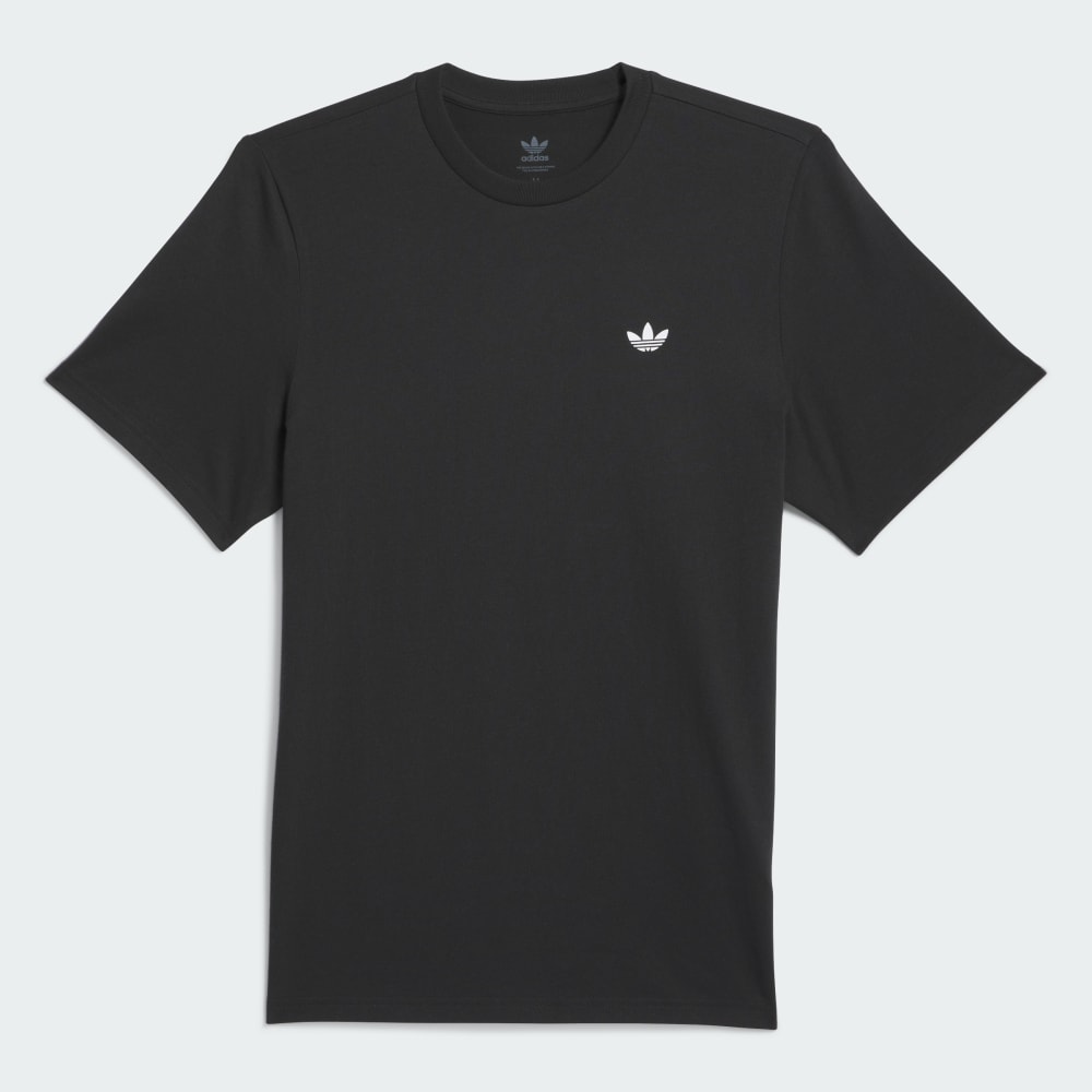 Футболка Adidas 4.0 Logo Tee, черный/белый — фото 4