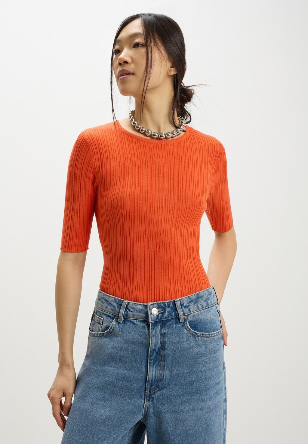 

Базовая футболка Solid Color A Calliope, цвет arancione