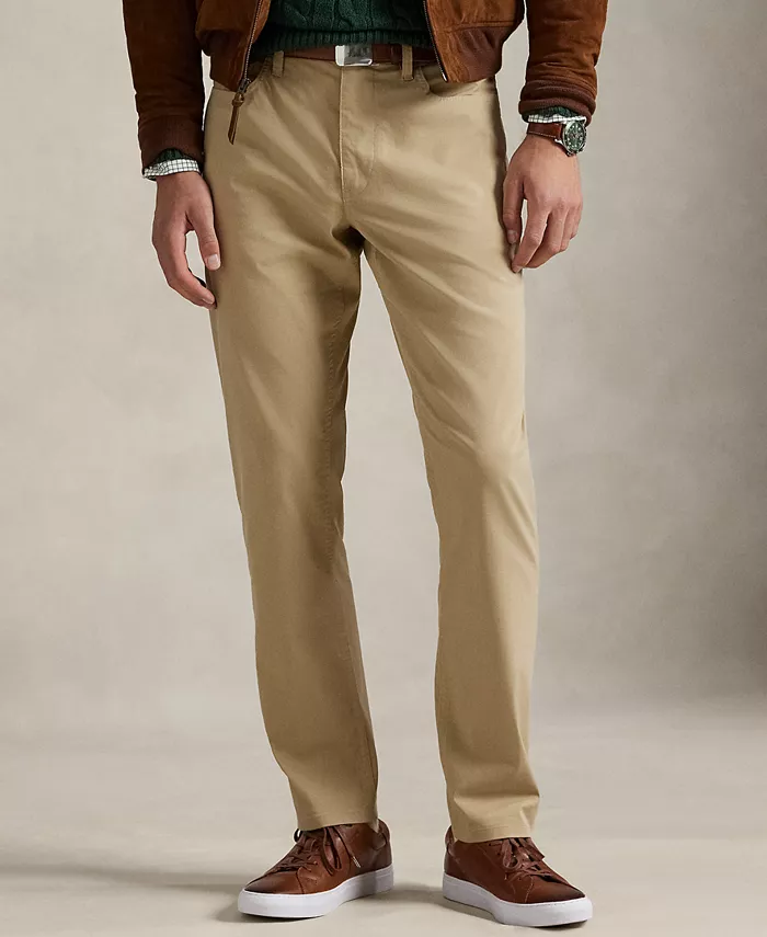 

Мужские классические брюки Performance Twill Polo Ralph Lauren, загар/бежевый